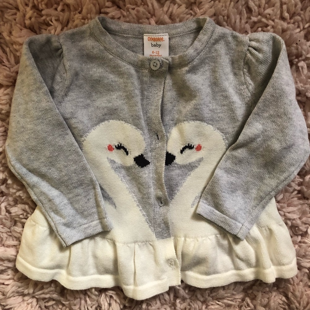 Baby Swan Cardigan